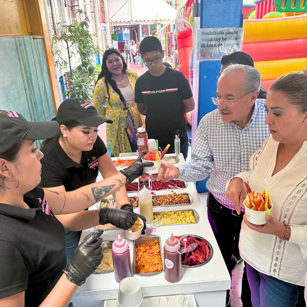 Preparación de antojos para invitados